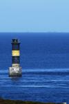 Lann Penarland (Lann Penn Al Lann), 2011. Phare de Men Korn baignée par les courants les plus externes du Fromveur.