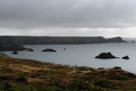 Penn Ar Roc`h, 2011. Sur le chemin dit des douaniers: Baie de Penn Ar Roc`h, Port Arland, presqu`ile de Lann Penarland, Croix de Saint Paul, Pointe de Veilgoz, Enez An Ein. 