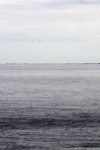 Pointe de Baholle (Beg Bac`haol), 2011. Vue vers NordEst; de droite à gauche: la cote et les deux phares de l`Ile Vierge.